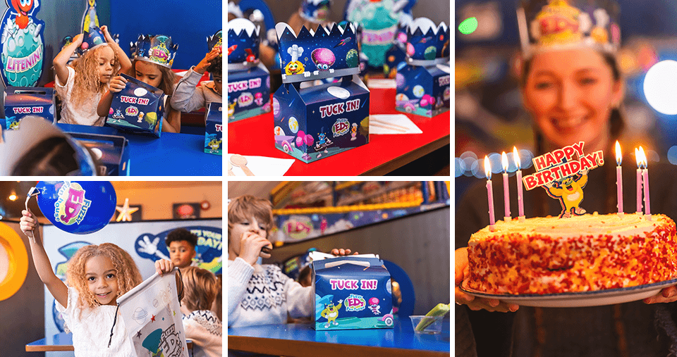 Party Packages at Fuzzy Ed's